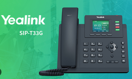 Yealink T33G - Guide d'utilisation rapide – SBK Telecom Fr